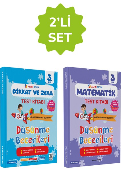 3. Sınıf Altın Beyin Bilsem Kanguru Seti