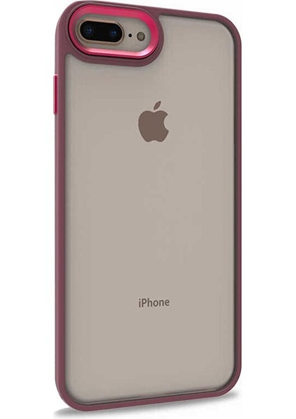 Apple iPhone 7 Plus Nilcs Kılıf Kırmızı