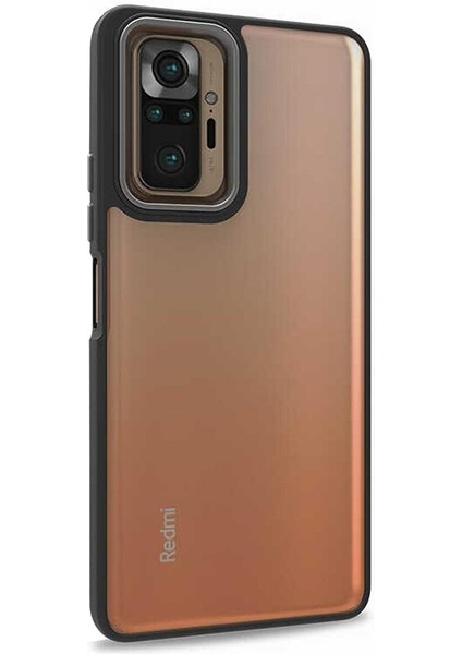 Xiaomi Redmi Note 10 Pro Nilcs Kılıf Siyah