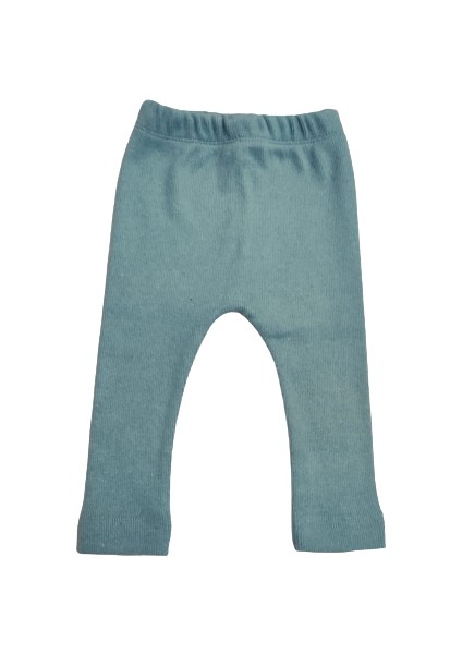 Unisex Ultra Esnek Fitilli Şardonlu Baskısız Kalın Bebe Tayt