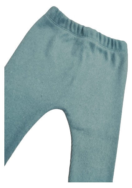 Unisex Ultra Esnek Fitilli Şardonlu Baskısız Kalın Bebe Tayt modelleri
