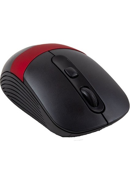 Mouse Kablosuz 1600 Dpı 2.4ghz Optik Sensörlü 10 Metre Uzaklık Siyah/kırmızı USB Mouse Hytech HY-M96