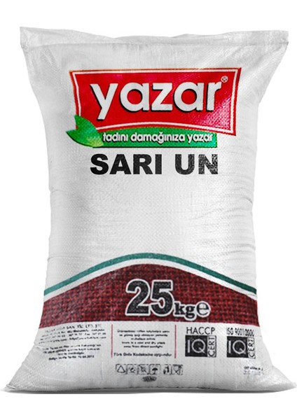 Taş Değirmende Öğütülmüş Sarı Un 25 kg