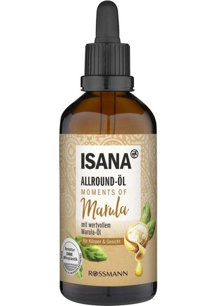 Yüz & Vücut Yağı Marula 100 ml