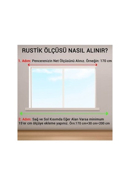 Raylı Ahşap Rustik Perde Askısı fiyatları