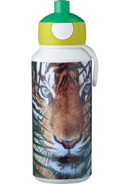 Drinking Bottle Pop-Up Campus Içecek Şişesi 400 ml - Wild Tiger
