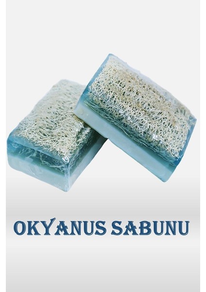 El Yapımı Doğal Kabak Lifli Okyanus Sabunu 110 gr