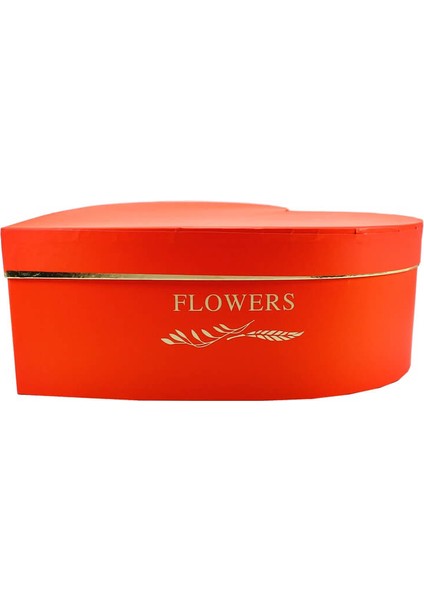 Kalp Kutu Büyük Boy, 33 x 33 x 11,50 cm - Kırmızı indirimleri