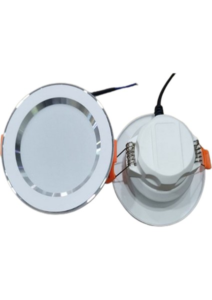 3 Renkli 7W Led Spot Lamba (15 Adet)