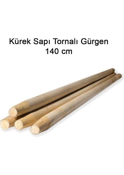 Ozaslan Kürek Sapı Tornalı Gürgen 140 cm