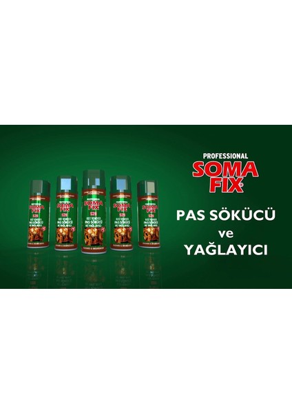 Pas Sökücü ve Yağlayıcı Sprey Somafix S28 400 ml