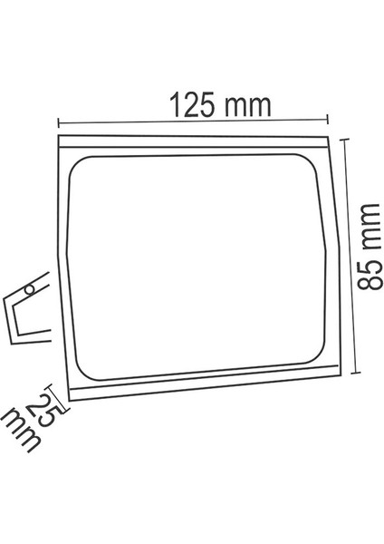 FL-4210 10W 6500K Beyaz Tablet LED Projektör. ( Driverlı Tam Watt )