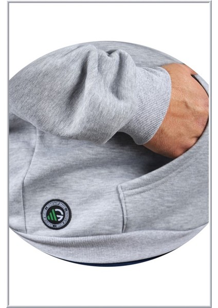 Büyük Beden Sweatshirt Nitro 22739 Melanj modelleri