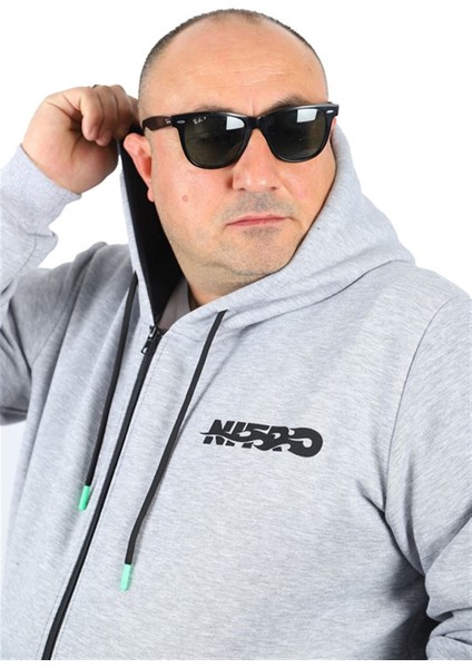 Büyük Beden Sweatshirt Nitro 22739 Melanj fiyatları