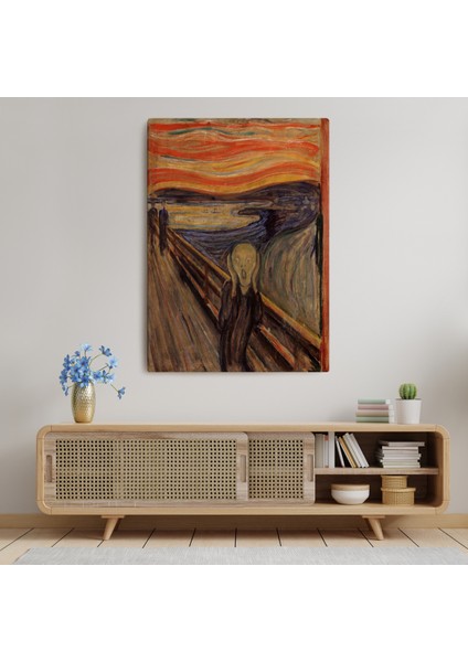 Edvard Munch'un Çığlık Isimli Eseri Kanvas Tablo fiyatları