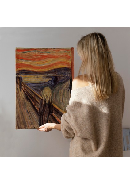 Edvard Munch'un Çığlık Isimli Eseri Kanvas Tablo indirimleri