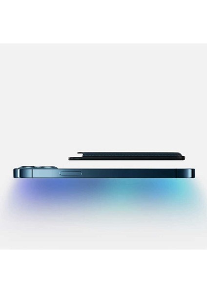 Apple iPhone 12 Pro 6.1'' Deri Cüzdan Magsafe Yeşil