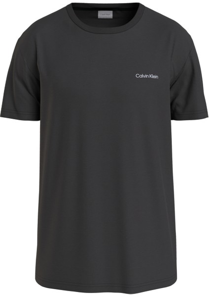 Bisiklet Yaka Siyah Erkek T-Shirt K10K109894BEH