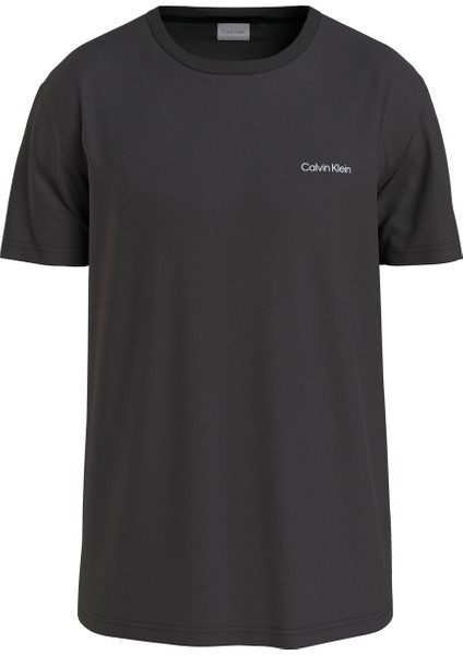 Bisiklet Yaka Siyah Erkek T-Shirt K10K109894BEH