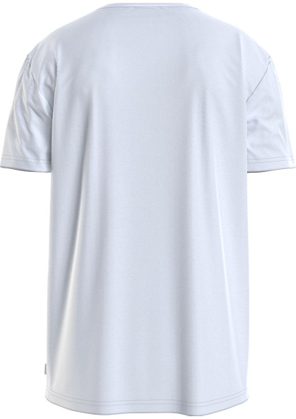 Bisiklet Yaka Beyaz Erkek T-Shirt K10K109894YAF fiyatları