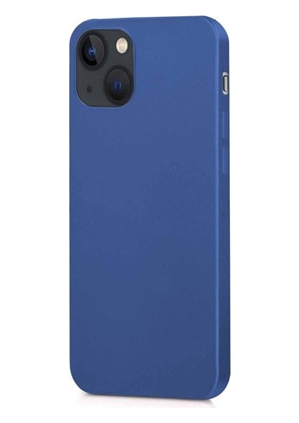 Apple iPhone 14 Plus (6.7'') Premium Silikon Kılıf Mavi