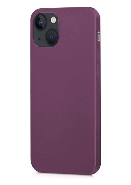 Apple iPhone 14 Pro (6.1'') Premium Silikon Kılıf Mor