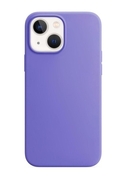 Apple iPhone 14 Plus 6.7'' Liquit Lansman Silikon Lila