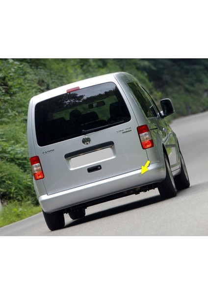 Vw Caddy 2004-2010 Arka Tampon Çeki Çekme Demiri Kapağı Boyanır Tip 2K0807441B fiyatları
