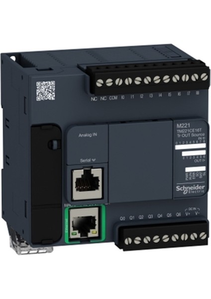 TM221CE16T Kontrolör M221 16 Gç Transistör Pnp Ethernet