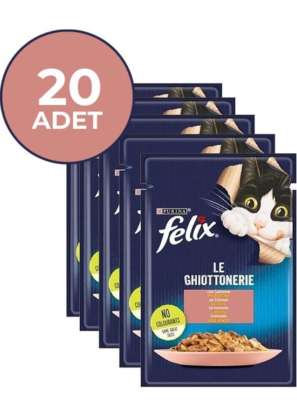 Somonlu Yetişkin Kedi Yaş Maması - 85 gr x 20 Adet