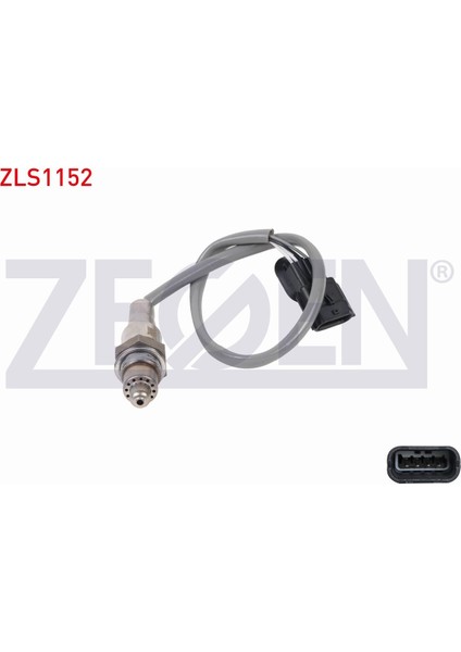 Renault Fluence 1.6 16V (H4M729-K4M838) 2012-2016 Lambda (Oksijen) Sensörü 390 mm 226906393R