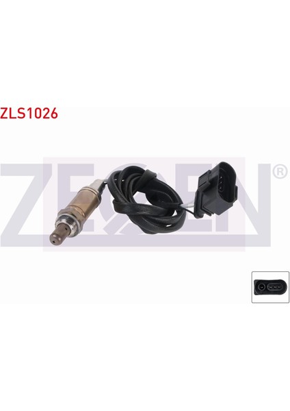 Volkswagen Passat 1.8 T (Aeb-Anb-Apu) 1996-2000 Lambda (Oksijen) Sensörü 1200 mm 021906265AG