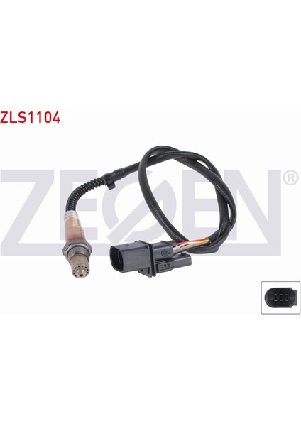 Volkswagen Golf V 1.6 Fsı - Touran (Bag-Blf-Blp) 2003-2010 Lambda (Oksijen) Sensörü 750 mm 79906262