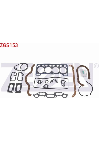 Renault R.12 Toros 1.4 Motor Takım Conta Keçesiz 7700705412