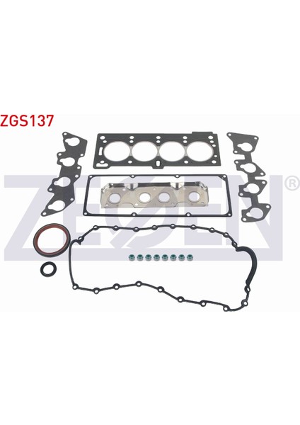 Renault Clıo - Megane 1.6 8V K7M - K7J Motor Takım Conta Keçeli 7701468710