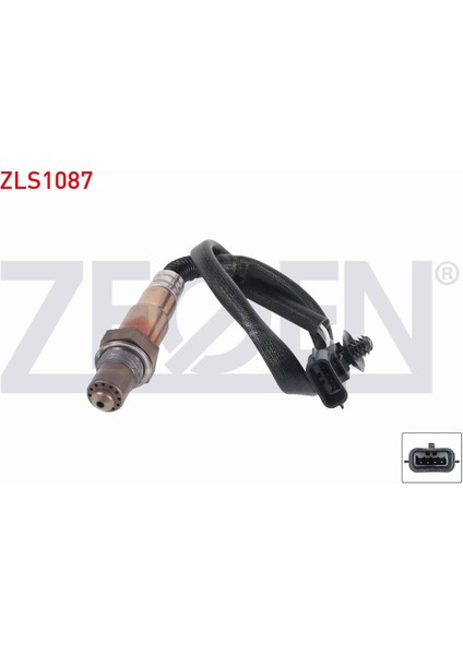 Clıo Iıı-Iv 0.9 Tce-1.2 Tce-1.6i 16V(K4M862-H4B400)05-12 Lambda(Oksijen)Sensörü 460 mm 22690-00Q1F