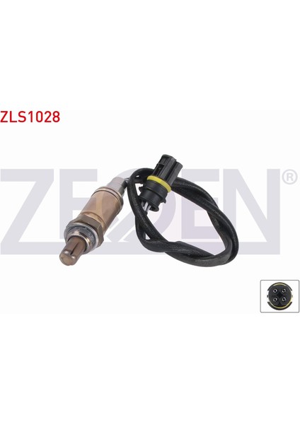 Mercedes E Serısı (W124) E 320 (M 104.992) 1993-1995 Lambda (Oksijen) Sensörü 560 mm A0005405917