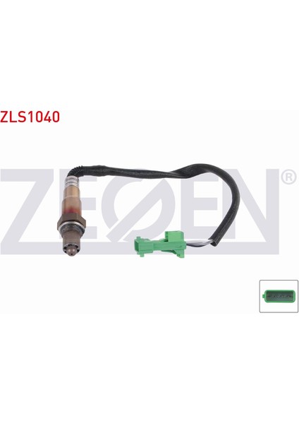 Cıtroen C2 - C3 - C4 1.4 - 1.6 (ET3J4-TU5JP4) 02-09 Lambda (Oksijen) Sensörü 380 mm 1628.HR