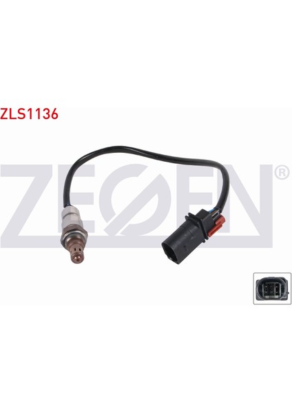 Volkswagen Polo 1.2 Tdı (Cfwa) 2009- Lambda (Oksijen) Sensörü 420 mm 03P906262A