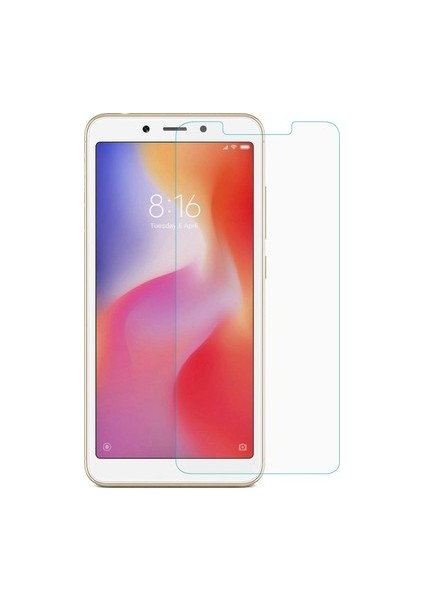 Xiaomi Redmi 6 Cam Ekran Koruyucu Temperli Cam Hopy