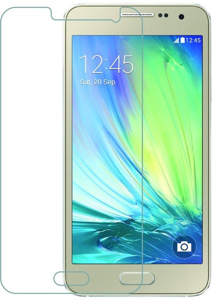Samsung Galaxy A3 Cam Ekran Koruyucu Temperli Cam Hopy
