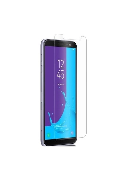 Samsung Galaxy J4 Plus Cam Ekran Koruyucu Temperli Cam Hopy