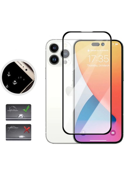 Apple iPhone 14 Pro Ekran Koruyucu Cam Tam Kaplayan Kaliteli Cam Voyo fiyatları