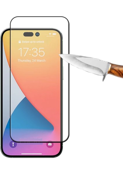 Apple iPhone 14 Pro Ekran Koruyucu Cam Tam Kaplayan Kaliteli Cam Voyo modelleri