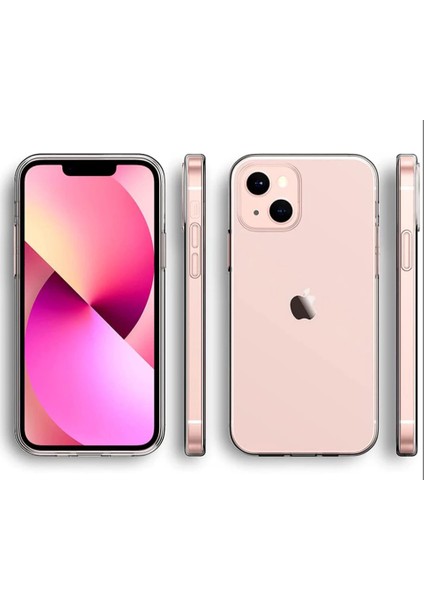 Apple iPhone 14 Plus Şeffaf Silikon Kapak Ince Hafif Voyo Kılıf modelleri