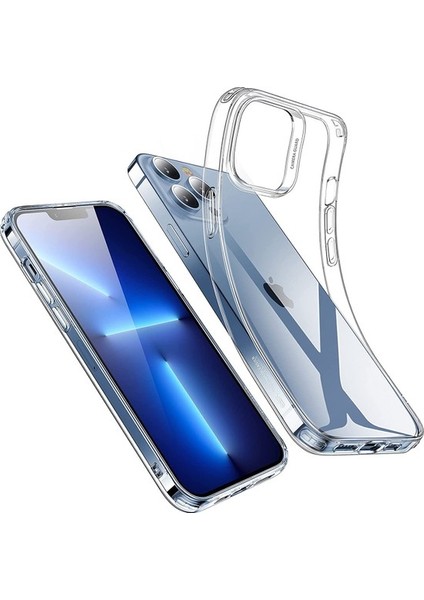 Apple iPhone 14 Pro Max Şeffaf Silikon Kapak Ince Hafif Voyo Kılıf modelleri