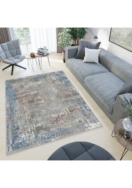 Dijital Baskı Yıkanabilir Kaymaz Taban Salon Halısı RVG0502