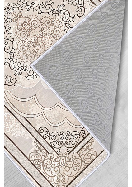 Dijital Baskı Yıkanabilir Kaymaz Taban Salon Halısı RVG0499 modelleri