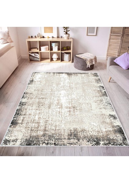 Dijital Baskı Yıkanabilir Kaymaz Taban Salon Halısı RVG0537