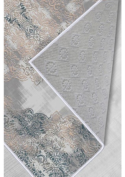 Dijital Baskı Yıkanabilir Kaymaz Taban Salon Halısı RVG0518 modelleri